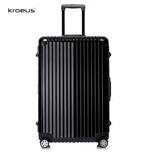 Kroeus ABS+PC Trolley Luggage Suitcase Lightweight Hardshell with TSA Lock Dual Mute Spinner Wheels