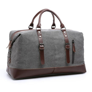 Canvas Leather Travel Bags
